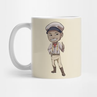 Skipper Frank- By Skipper Blue Mug